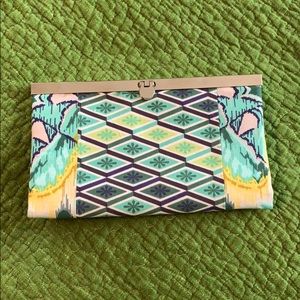 Beautiful handmade wallet billfold clutch